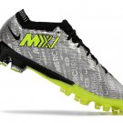 Men's& woman'sMercurial Vapor 15 Elite AG XXV 25th Anniversary Pack - Metallic SilverVoltBlack