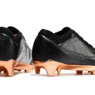 Men's& woman'sMercurial Vapor 15 Elite FG - BlackGoldMetallic Copper