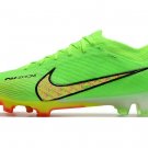 Men's& woman'sMercurial Vapor 15 Elite FG - GreenBlackLaser Pink