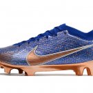 Men's& woman'sMercurial Vapor 15 Elite FG - PurpleBlueGold