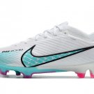Men's& woman'sMercurial Vapor 15 Elite FG - WhiteBaltic BlueLaser Pink