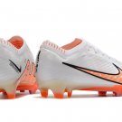 Men's& woman'sMercurial Vapor 15 Elite FG - WhiteOrangeBlack