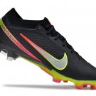 Men's& woman'sMercurial Vapor 15 Elite FG Black x Prism Pack - BlackPinkCyber Off NoirRage Green