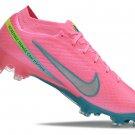 Men's& woman'sMercurial Vapor 15 Elite FG Marcus Rashford - PinkBlueSilver