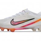 Men's& woman'sMercurial Vapor 15 Elite FG Marcus Rashford - WhiteBlackHyper Pink