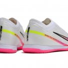 Men's& woman'sMercurial Vapor 15 Elite Indoor Marcus Rashford - WhiteBlackHyper Pink