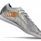 Men's& woman'sMercurial Vapor 15 Elite Indoor XXV SE Disruption - Metallic SilverWolf GreyBlack