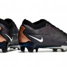 Men's& woman'sMercurial Vapor 15 Elite SE FG - BlackCopper MetallicWhite