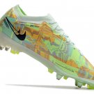 Men's& woman'sMercurial Vapor 15 Elite SGClog Bonded Pack - Barely GreenBlackened BlueTotal Orange