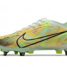 Men's& woman'sMercurial Vapor 15 Elite SG-Pro Bonded Pack - Barely GreenBlackened BlueTotal Orange