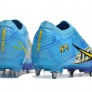 Men's& woman'sMercurial Vapor 15 Elite SG-Pro KM X Mbappe - Baltic BlueWhite