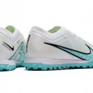 Men's& woman'sMercurial Vapor 15 Elite Turf - WhiteBaltic BlueLaser Pink