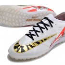 Men's& woman'sMercurial Vapor 15 Elite Turf Football Boots - WhiteGoldRed