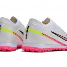 Men's& woman'sMercurial Vapor 15 Elite Turf Marcus Rashford - WhiteBlackHyper Pink