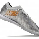 Men's& woman'sMercurial Vapor 15 Elite Turf XXV SE Disruption - Metallic SilverWolf GreyBlack