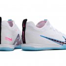 Men's& woman'sMercurial Vapor 15 Pro Indoor Blast - WhiteBaltic BluePink Blast