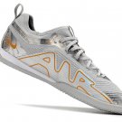 Men's& woman'sMercurial Vapor 15 Pro Indoor XXV SE Disruption - Metallic SilverWolf GreyBlack