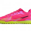 Men's& woman'sMercurial Vapor 15 Pro Turf Luminous Pack - Pink BlastVoltGridiron