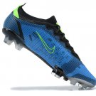 Men's& woman'sMercurial Vapor XIV Elite FG Blue Void Black