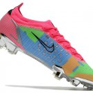 Men's& woman'sMercurial Vapor XIV Elite FG White Black Pink Silver