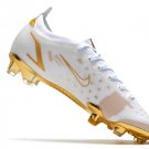 Men's& woman'sMercurial Vapor XIV Elite FG White Gold