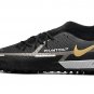 Men's& woman'sPhantom GT 2 Pro DF Turf Shadow Pack - BlackDark GreyMetallic Gold