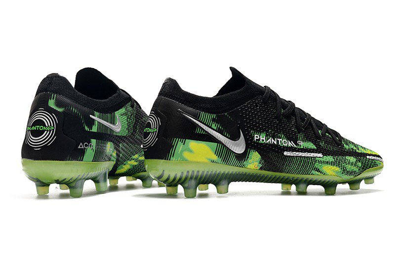 Men's& woman'sPhantom GT2 Elite AG-PRO Shockwave Pack - BlackMetallic PlatinumGreen Strike