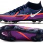 Men's& woman'sPhantom GT2 Elite Dynamic Fit FG - College NavyWhiteVivid Purple