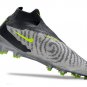 Men's& woman'sPhantom GX Elite DF FG Chrome Concept Pack - Chrome GreyGreenBlack