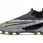 Men's& woman'sPhantom GX Elite DF FG Chrome Concept Pack - Chrome GreyGreenBlack