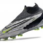 Men's& woman'sPhantom GX Elite DF FG Chrome Concept Pack - Chrome GreyGreenBlack