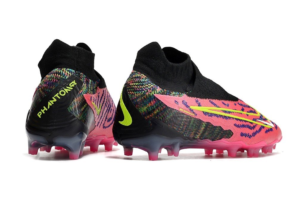 Men's& woman'sPhantom GX Elite DF FG Football Boots - PinkBlackWhite