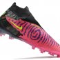 Men's& woman'sPhantom GX Elite DF FG Football Boots - PinkBlackWhite