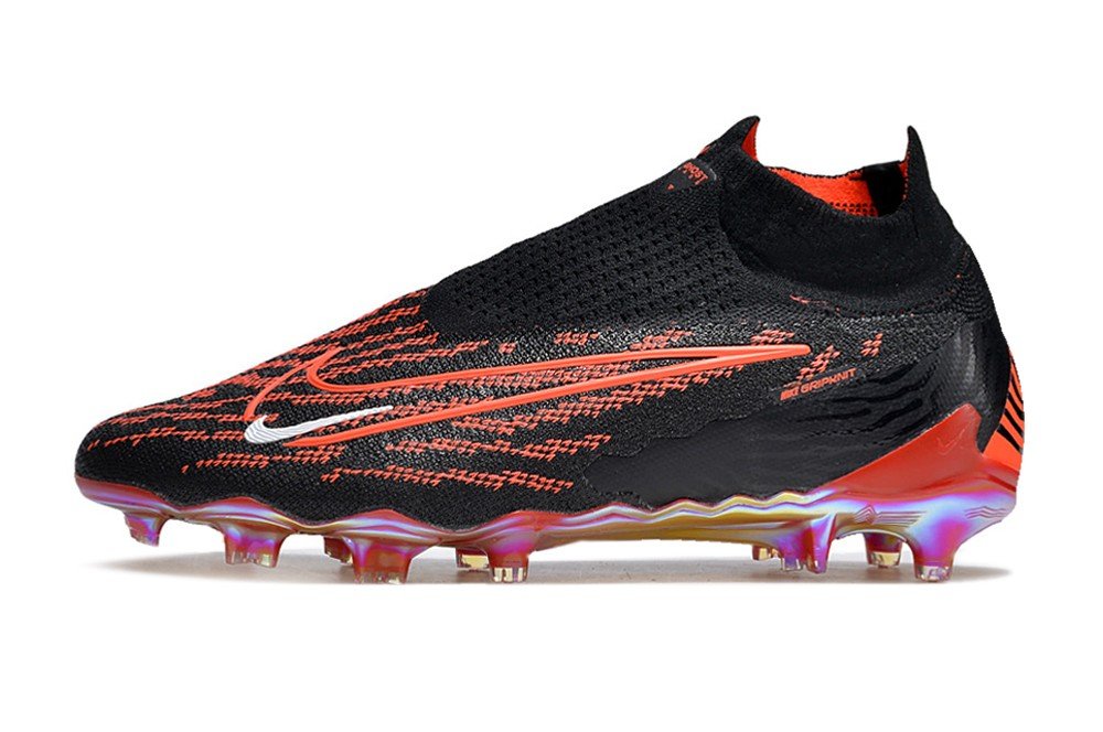 Men's& woman'sPhantom GX Elite DF FG Link Football - BlackBright CrimsonRedWhite