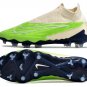 Men's& woman'sPhantom GX Elite DF FG Link Football - GreenVolt BlackWhite