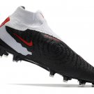 Men's& woman'sPhantom GX Elite DF FG Link Football - GreyBlackPink Red
