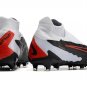Men's& woman'sPhantom GX Elite DF FG Link Football - GreyBlackPink Red