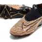 Men's& woman'sPhantom GX Elite DF FG Link Football Boots - BlackWhiteDark Smoke Yellow