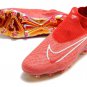 Men's& woman'sPhantom GX Elite DF FG Link Football Boots - RedWhiteBurgundy Crush