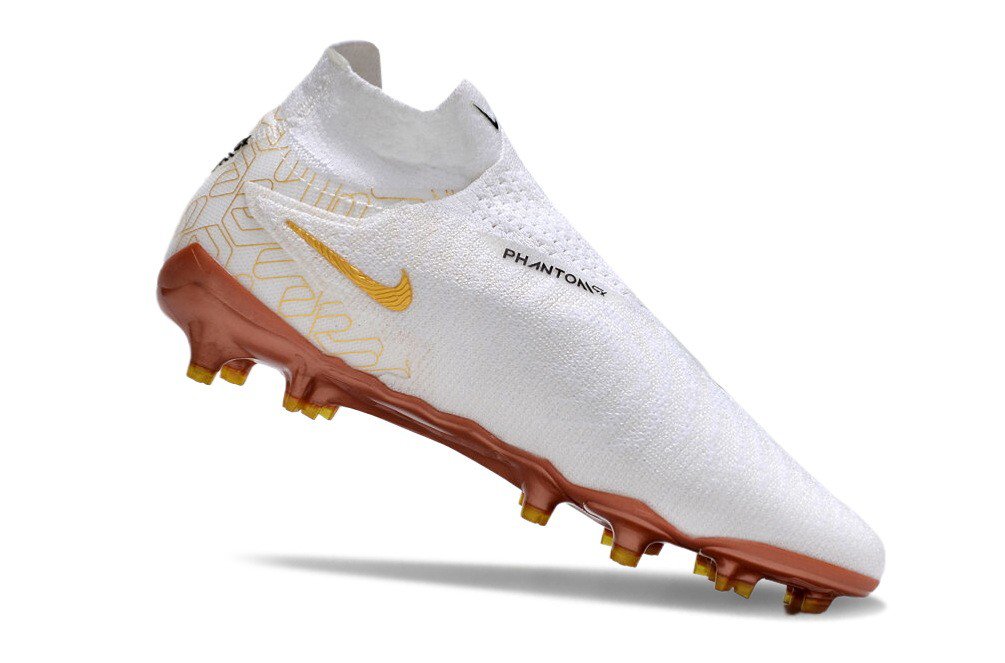 Men's& woman'sPhantom GX Elite DF FG United Golden Pack - WhiteMetallic GoldBlack