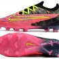 Men's& woman'sPhantom GX Elite FG Football Boots - PinkBlackWhite