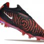 Men's& woman'sPhantom GX Elite FG Link Football - BlackBright CrimsonRedWhite