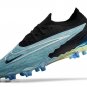 Men's& woman'sPhantom GX Elite FG Link Football - Laser BlueBlackWhite