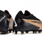 Men's& woman'sPhantom GX Elite FG Link Football Boots - BlackWhiteDark Smoke Yellow