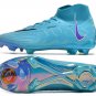 Men's& woman'sPhantom Luna Elite FG Blueprint - Chlorine BlueBlack