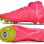 Men's& woman'sPhantom Luna Elite FG Football Boots - PinkVoltWhite
