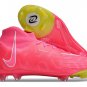 Men's& woman'sPhantom Luna Elite FG Football Boots - PinkVoltWhite