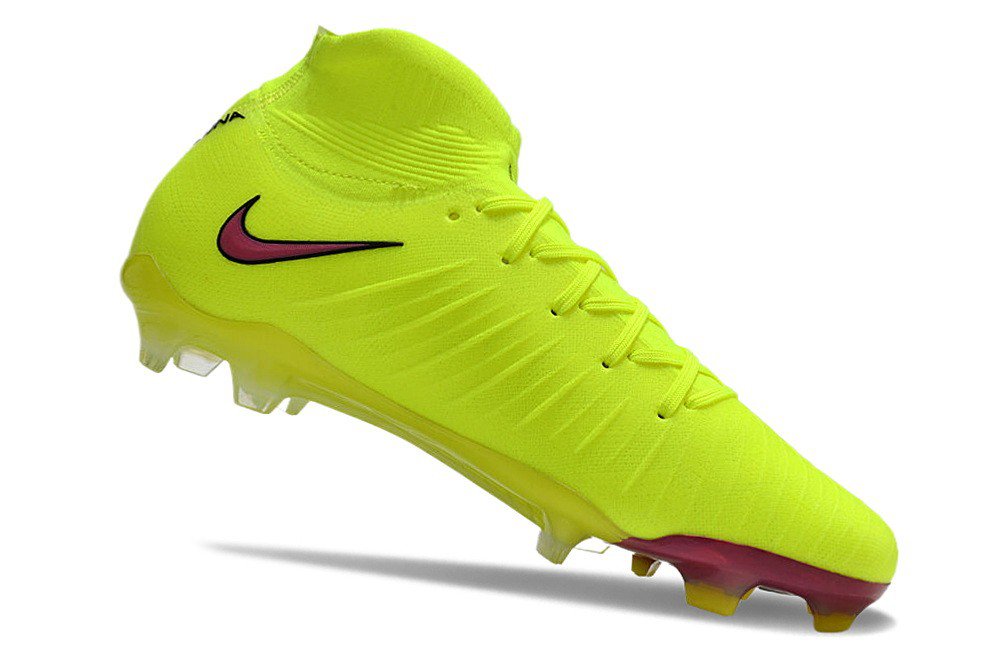 Men's& woman'sPhantom Luna Elite FG Football Boots - Total YellowVoltPink