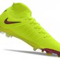 Men's& woman'sPhantom Luna Elite FG Football Boots - Total YellowVoltPink