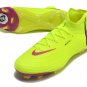 Men's& woman'sPhantom Luna Elite FG Football Boots - Total YellowVoltPink